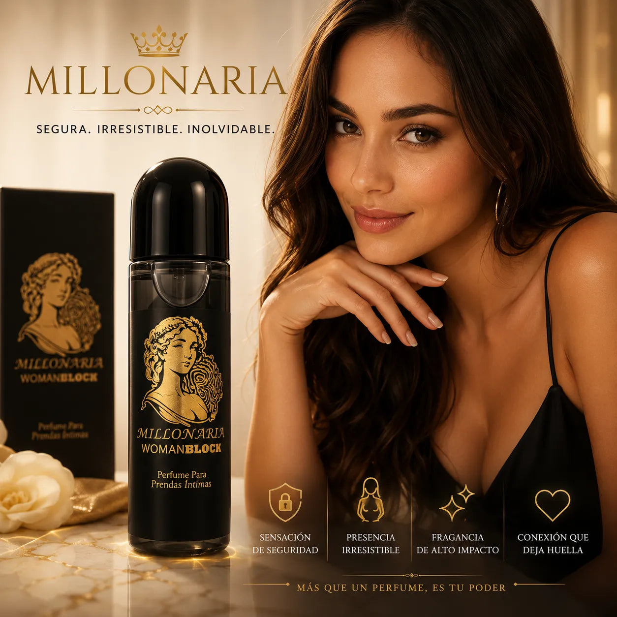 Perfume Millonaria, para sonrojar los recuerdos de tu amorcito